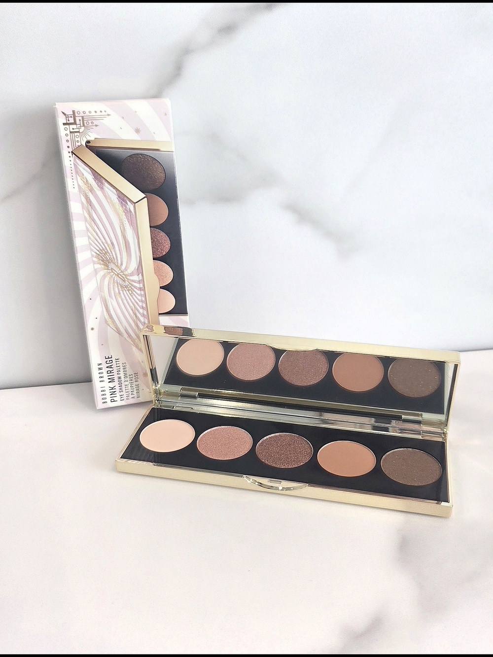 Bobbi Brown Pink Mirage Eye Shadow Palette - NEW IN BOX Retail $54